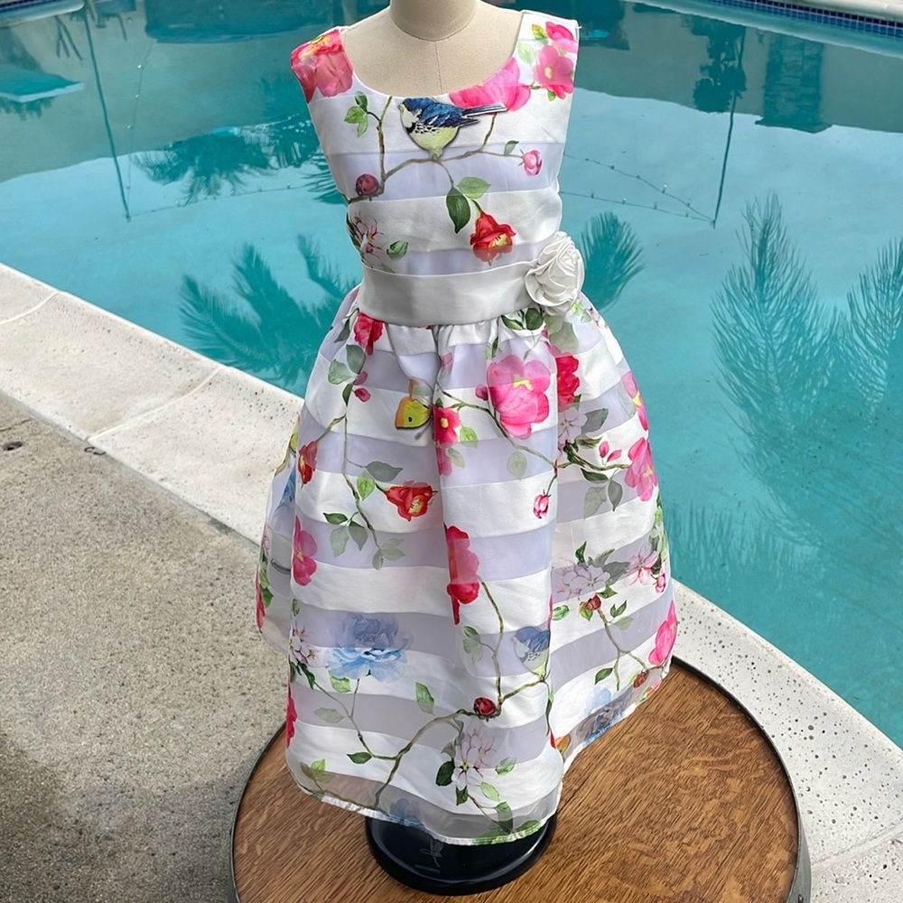 NWOT | Special Editions floral spring formal dress | Size 3-T